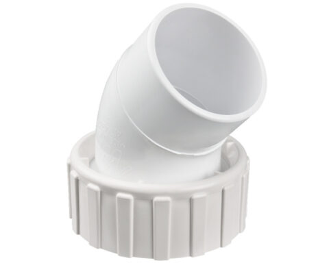 union de pompe 78 mm, sortie 2" coudé 45°