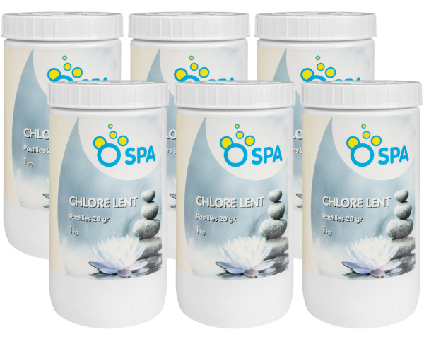 choc sans chlore o spa carton de 6 x 1 kg choc sans chlore o spa carton de 6 x 1 kg