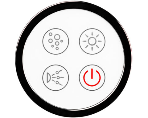 clavier joyonway pb001 rond à 4 touches