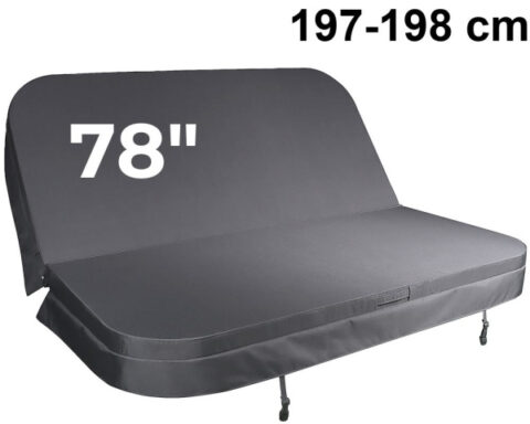 couverture de spa carrée 78 pouces – (197 à 198 cm)