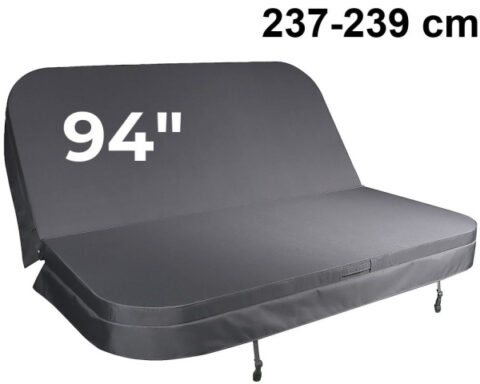 couverture de spa carrée 94 pouces (237 à 239 cm)