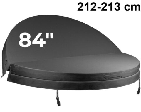 couverture de spa ronde 84 pouces – 212 à 213 cm
