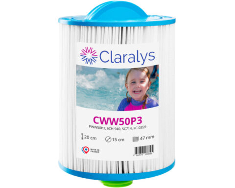 filtre claralys cww50p3 – pas de vis sae 1,5 pouces – vendu à l’unité