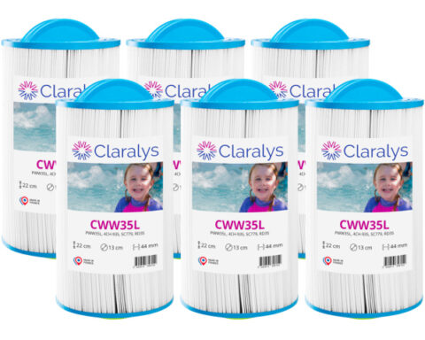 filtre claralys cww35l – pas de vis sae – carton de 6 filtres