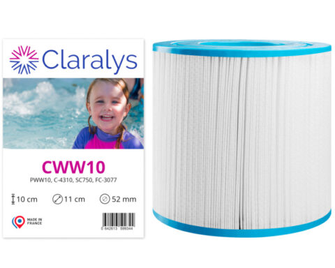 filtre claralys cww10 – ouvertures Ø 52 mm – vendu à l’unité