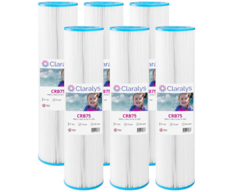 filtre claralys crb75 – ouvertures Ø 54 mm – carton de 6 filtres