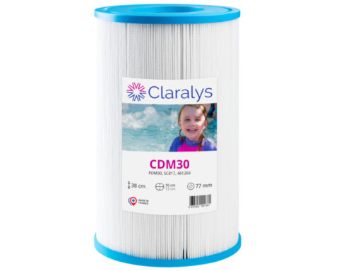 filtre claralys cdm30 – forme ovale – vendu à l’unité