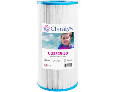 filtre claralys cdsf25 50 – ouvertures Ø 54 mm – vendu à l’unité