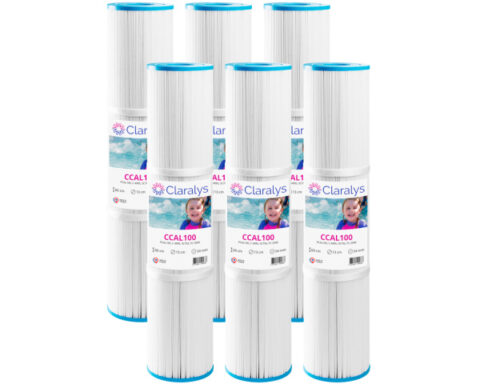 filtre claralys ccal100 – ouvertures Ø 54 mm – carton de 6 filtres