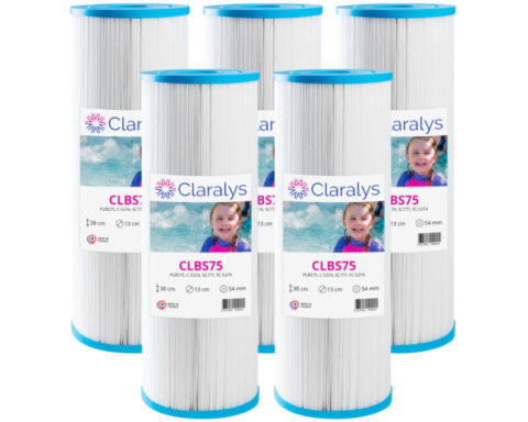 filtre claralys clbs75 – ouvertures Ø 54 mm – carton de 6 filtres
