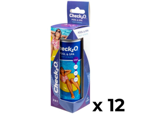 bandelettes d'analyse check₂o 3 en 1 carton de 12