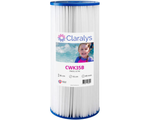 filtre claralys cwk35b – ouvertures Ø 49 mm – vendu à l’unité