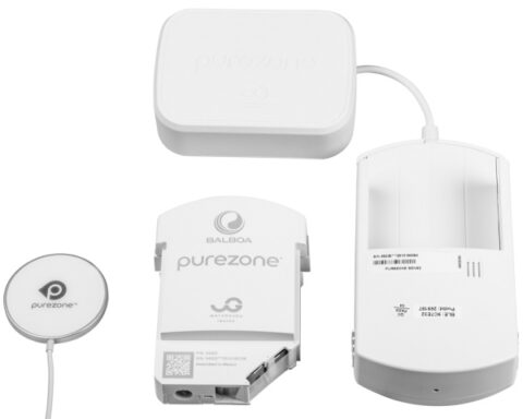 purezone dock balboa – analyseur connecté de qualité d’eau spa
